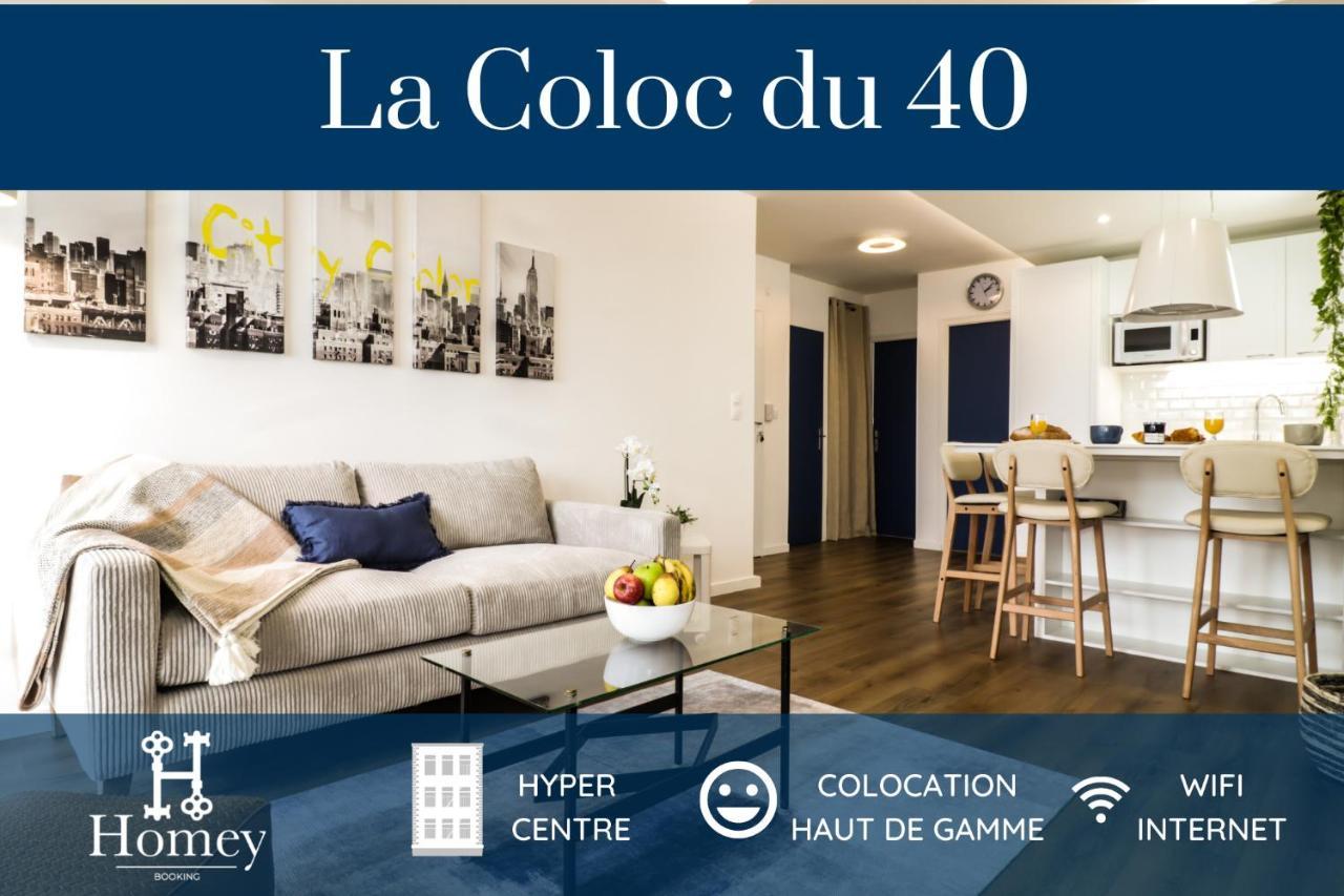 Homey La Coloc Du 40 - Colocation Haut De Gamme De 4 Chambres Uniques Et Privees - Proche Transports En Commun - Aux Portes De Geneve Annemasse Luaran gambar